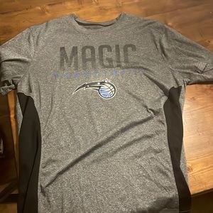 Grey NBA Orlando Magic T-Shirt. Size:Large